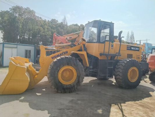 Япония WA380-3 Подержанные колесные погрузчики Komatsu