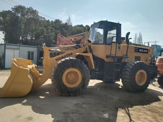 Япония WA380-3 Подержанные колесные погрузчики Komatsu