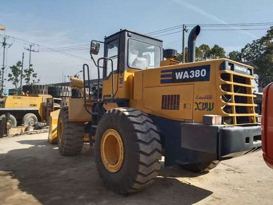 Япония WA380-3 Подержанные колесные погрузчики Komatsu