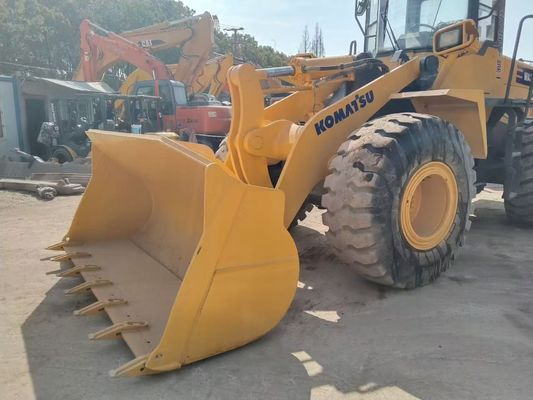 Япония WA380-3 Подержанные колесные погрузчики Komatsu