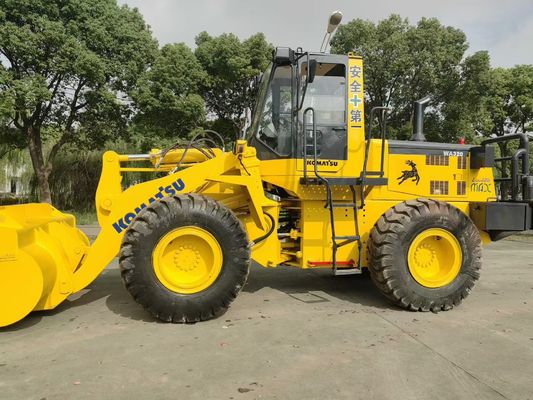 Оригинальный японский подержанный колесный погрузчик Komatsu WA320-3
