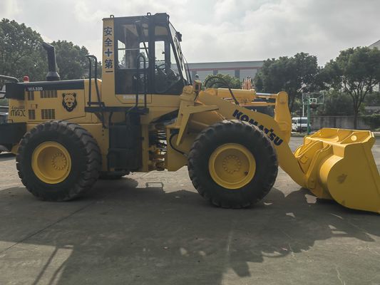 Оригинальный японский подержанный колесный погрузчик Komatsu WA320-3
