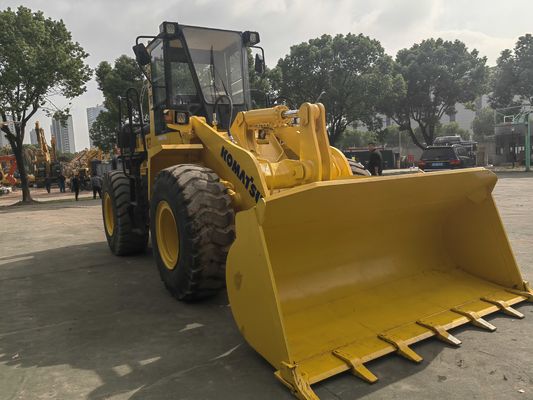Оригинальный японский подержанный колесный погрузчик Komatsu WA320-3
