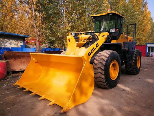 SDLG LG956L 2022 Год Подержанный колесный погрузчик SDLG колесный погрузчик с мощным двигателем