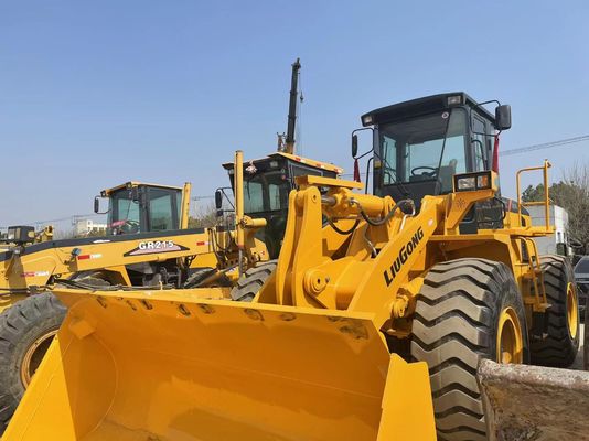 2022 год Лиугун CLG856 Подержанный колесный погрузчик Лиугун 5 тонн колесный погрузчик