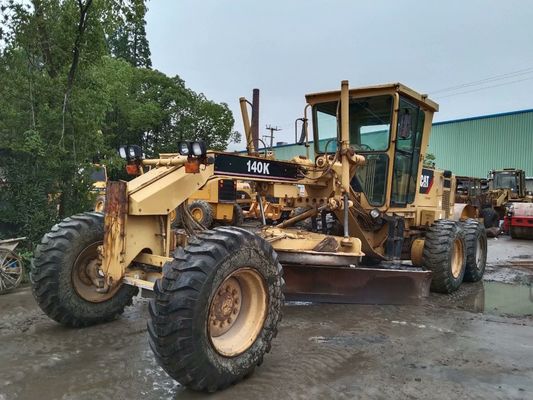Оригинальный США 140K Использованный CAT Motor Grader Высокая производительность Эффективность использования топлива
