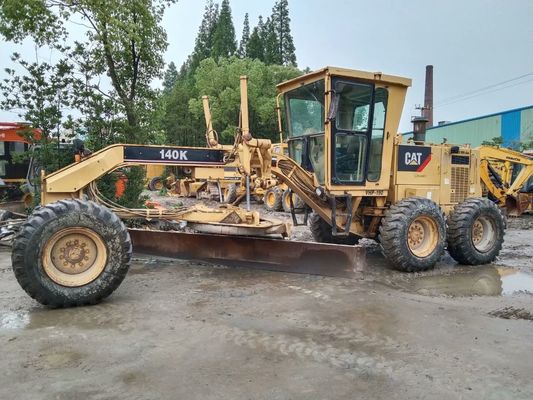 Оригинальный США 140K Использованный CAT Motor Grader Высокая производительность Эффективность использования топлива