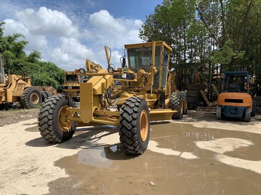 CAT 160K Использованный двигатель-грейдер высокоэффективный Использованный грызунный двигатель-грейдер