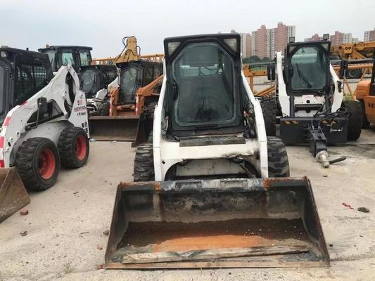 Оригинальный цвет S185 Использованные скользящие погрузчики Bobcat Безопасность эксплуатации В хорошем состоянии