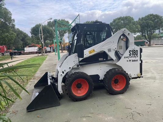 S180 Bobcat Скид Стер Loader Оригинальный цвет Подержанный Низкий уровень технического обслуживания