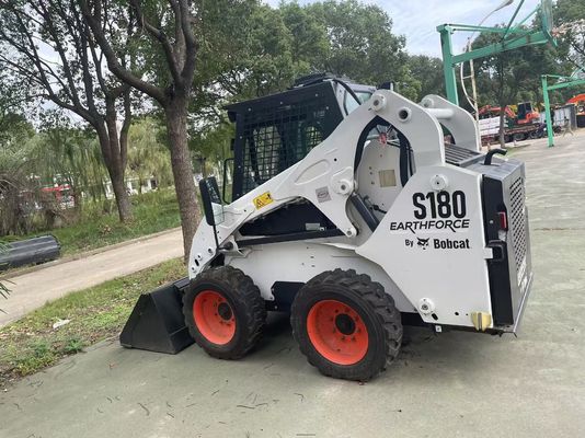 S180 Bobcat Скид Стер Loader Оригинальный цвет Подержанный Низкий уровень технического обслуживания