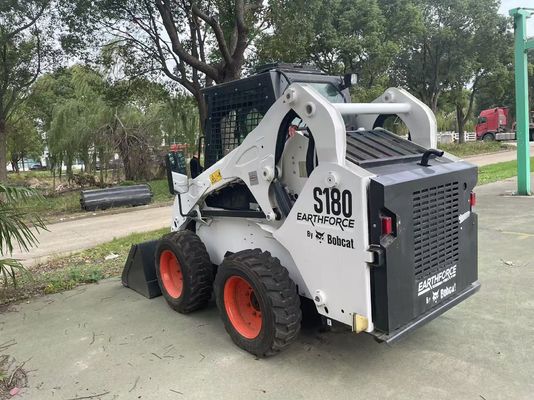 S180 Bobcat Скид Стер Loader Оригинальный цвет Подержанный Низкий уровень технического обслуживания