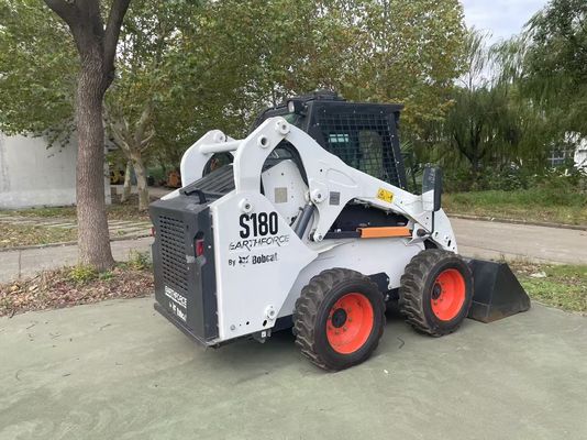 S180 Bobcat Скид Стер Loader Оригинальный цвет Подержанный Низкий уровень технического обслуживания