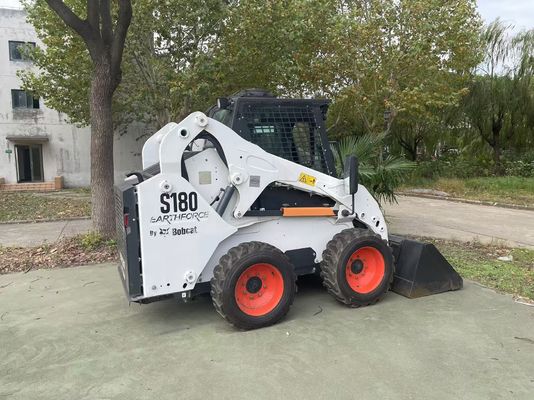 S180 Bobcat Скид Стер Loader Оригинальный цвет Подержанный Низкий уровень технического обслуживания