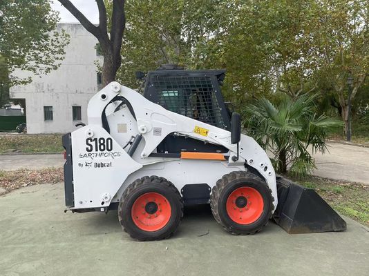 S180 Bobcat Скид Стер Loader Оригинальный цвет Подержанный Низкий уровень технического обслуживания