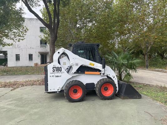 S180 Bobcat Скид Стер Loader Оригинальный цвет Подержанный Низкий уровень технического обслуживания