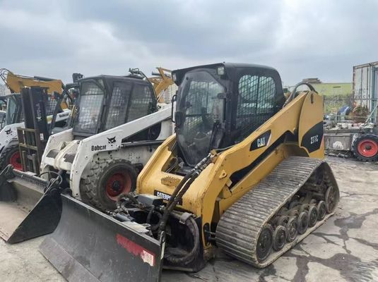 Мощный 277C Использованный Caterpillar Skid Steer Эффективность топлива В хорошем состоянии