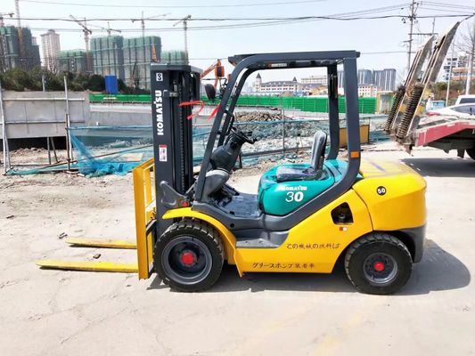 3 тонны Komatsu использованный погрузчик оригинальный Япония использованный 3 тонны погрузчик