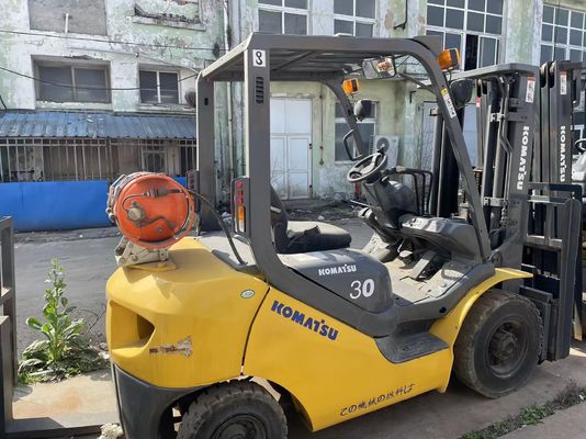 Использованный газовый вилочный погрузчик Komatsu 3 тонны