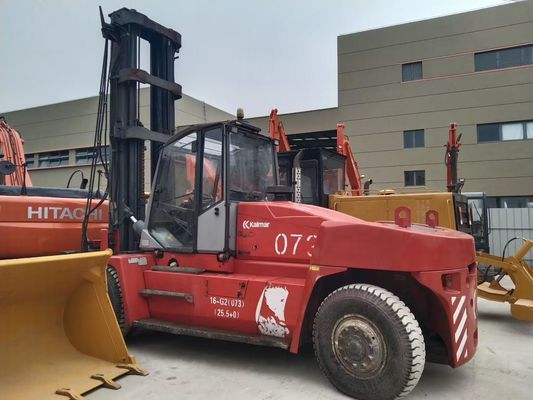 16 тонн Каламр DCE160-12 Подержанные вилочные погрузчики высокая эффективность низкий уровень шума