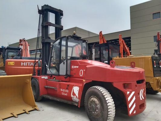 16 тонн Каламр DCE160-12 Подержанные вилочные погрузчики высокая эффективность низкий уровень шума
