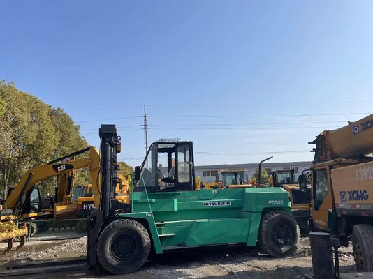 Mitsubishi F300 Подержанный вилочный погрузчик Подержанный 30 тонн Вилочный погрузчик высокой мощности
