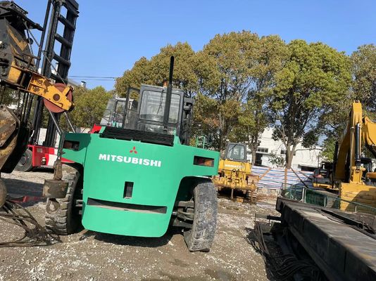 Mitsubishi F300 Подержанный вилочный погрузчик Подержанный 30 тонн Вилочный погрузчик высокой мощности