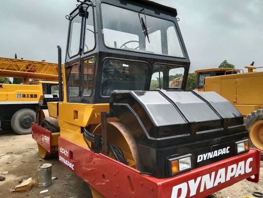 Dynapac CC421 Двойной барабанный дорожный ролик высокой производительности Швеция