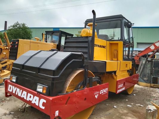 Dynapac CC421 Двойной барабанный дорожный ролик высокой производительности Швеция