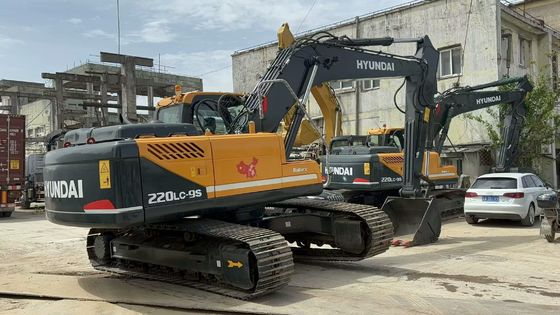 2021 год Подержанный экскаватор Hyundai R220LC-9S В отличном состоянии/Подержанный экскаватор Hyundai Crawler для продажи