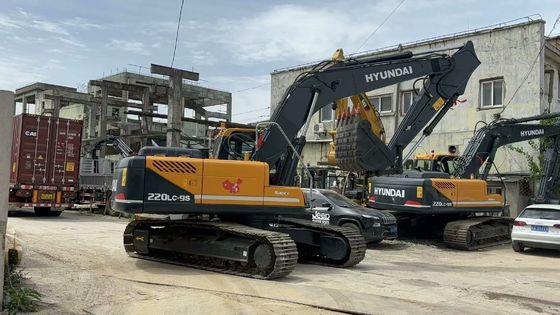 2021 год Подержанный экскаватор Hyundai R220LC-9S В отличном состоянии/Подержанный экскаватор Hyundai Crawler для продажи