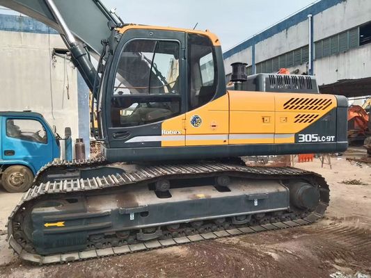 R305LC-9T Использованный экскаватор Использованный экскаватор Hyundai Для строительной площадки