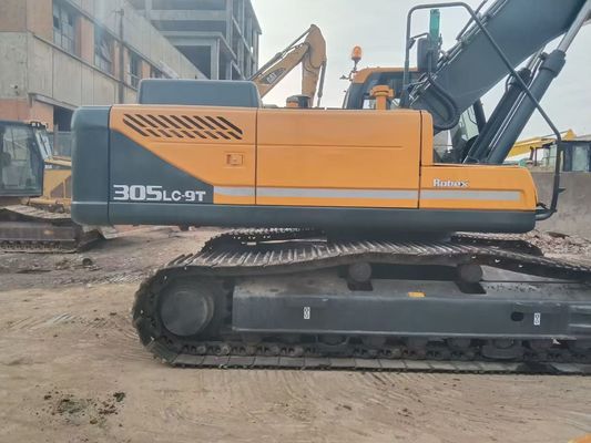 R305LC-9T Использованный экскаватор Использованный экскаватор Hyundai Для строительной площадки