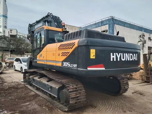 R305LC-9T Использованный экскаватор Использованный экскаватор Hyundai Для строительной площадки