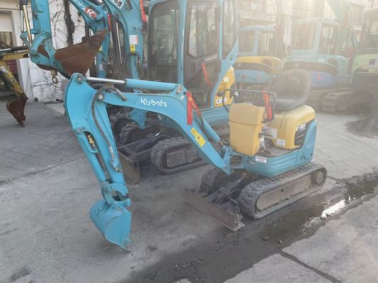 Kubota U10-3 Mini Использованный экскаватор Внутренний рабочий Эксплуатационный экскаватор
