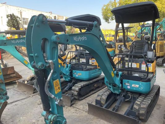 Оригинальный цвет Использованный экскаватор Kobelco U17 высокая эффективность для работы в помещении