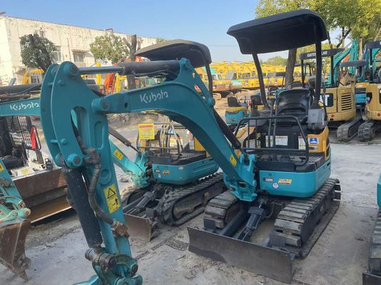 Оригинальный цвет Использованный экскаватор Kobelco U17 высокая эффективность для работы в помещении