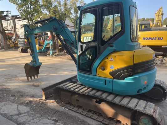 Япония использует мини-экскаватор Kubota U40-5 с эффективной гидравлической системой