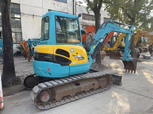 Япония использует мини-экскаватор Kubota U40-5 с эффективной гидравлической системой