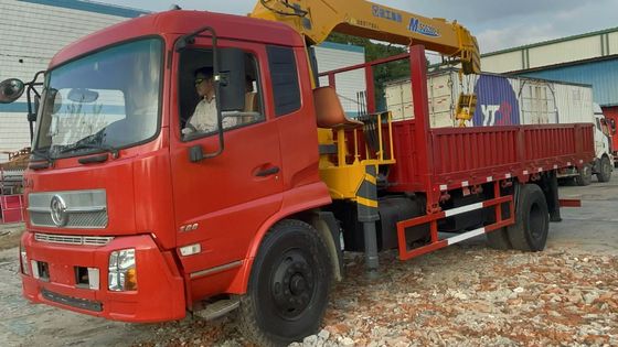 8 тонн XCMG SQS200-4 грузовик монтирован использованный кран с DongFeng грузовик 2019 год