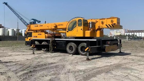 XCMG QY50K-II 50 тонн использованный грузовик кран высокой мощности использованные грузовики бум