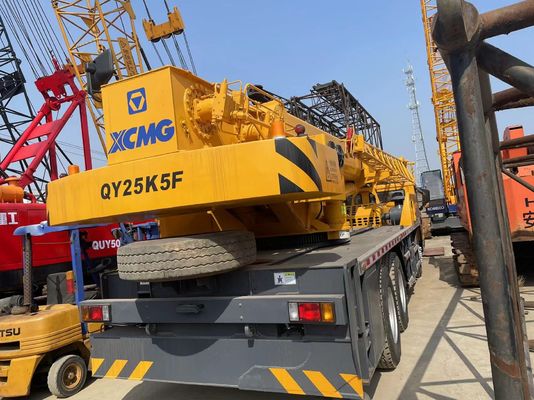 2021 год Использованный грузовой кран XCMG QY25K5F Безопасность эксплуатации 25 тонн мобильный кран