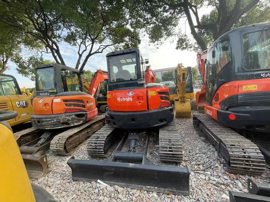 Переокрашивание цвета использованный Кубота KX163-5 мини-кралер экскаватор в отличном состоянии/Кубота экскаватор с EPA двигателем и качающейся рукой