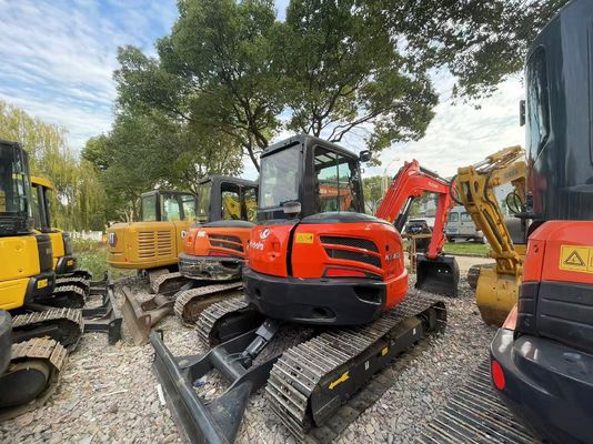 Переокрашивание цвета использованный Кубота KX163-5 мини-кралер экскаватор в отличном состоянии/Кубота экскаватор с EPA двигателем и качающейся рукой