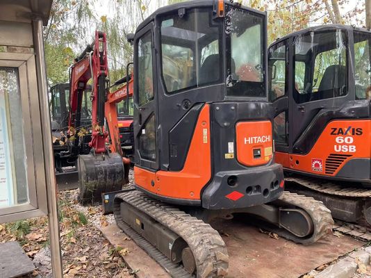Оригинальный японский мини экскаватор Hitachi ZX35U-5N в отличном состоянии / японский мини экскаватор с колесной рукой и двигателем EPA