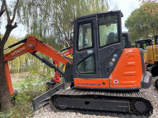Оригинальный японский экскаватор Hitachi ZX68USR-5A в отличном состоянии.