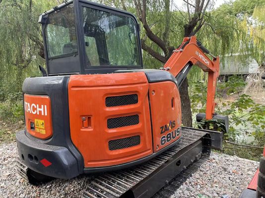 Оригинальный японский экскаватор Hitachi ZX68USR-5A в отличном состоянии.