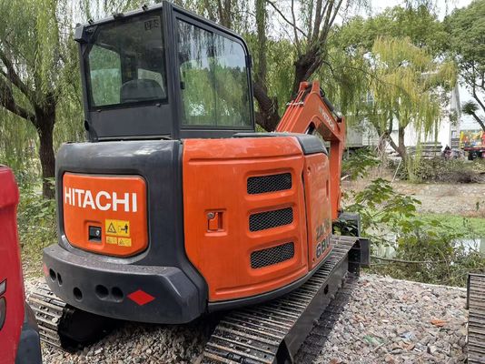 Оригинальный японский экскаватор Hitachi ZX68USR-5A в отличном состоянии.