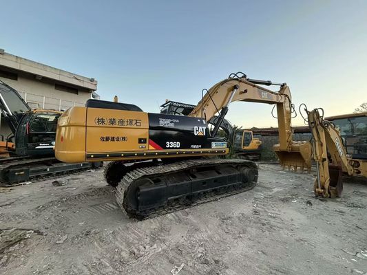 Использованный кралер Caterpillar 336D экскаватор переокрашивание цвет 36 тонн для добычи полезных ископаемых