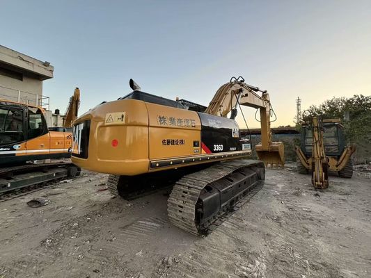 Использованный кралер Caterpillar 336D экскаватор переокрашивание цвет 36 тонн для добычи полезных ископаемых